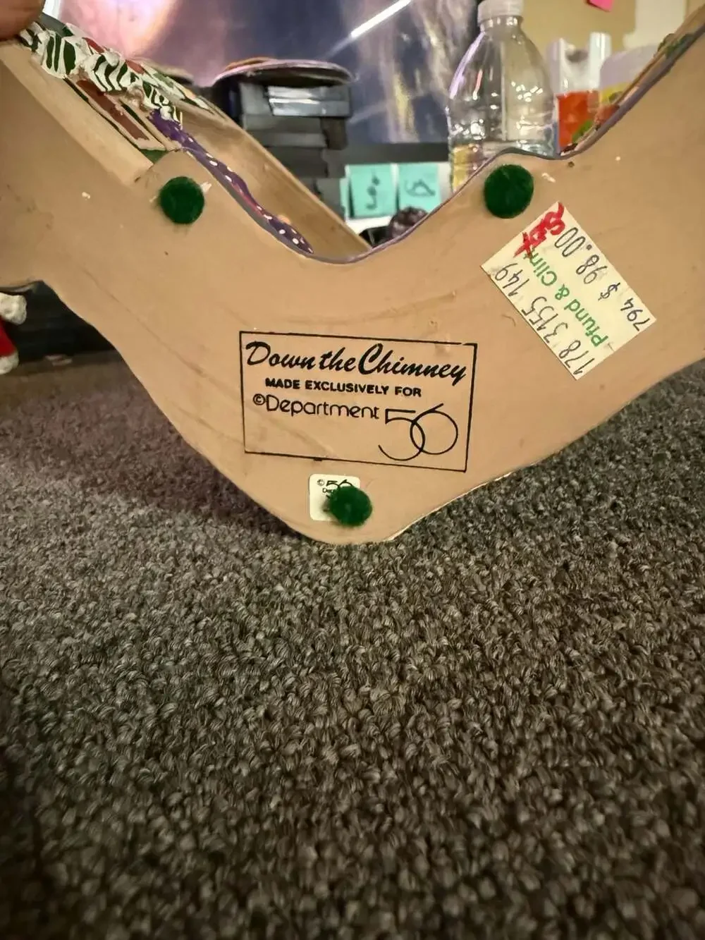 Department 56 All Through The House 'Down The Chimney' Christmas Figurine